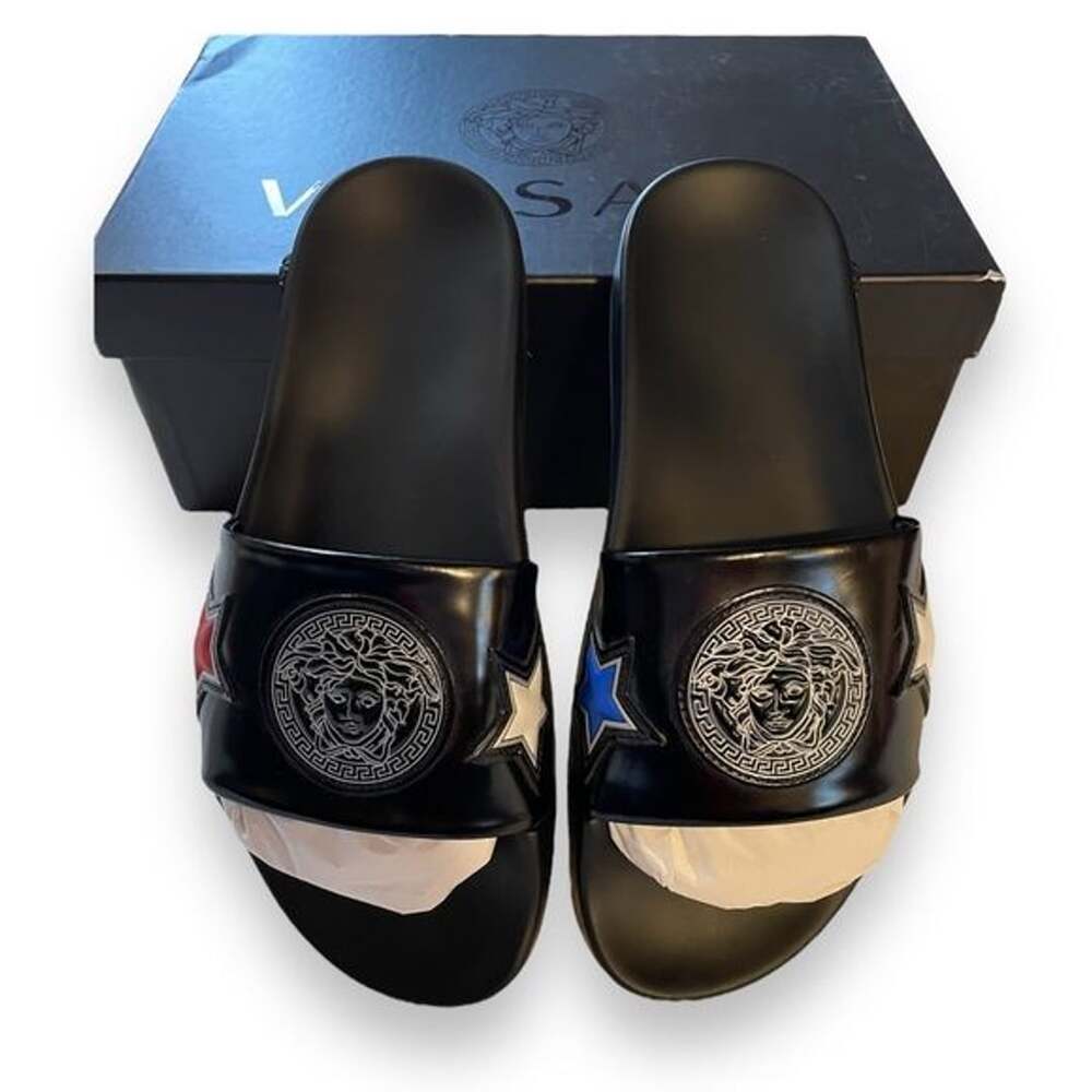 Versace Medusa Slides | Versace Sandals for Women